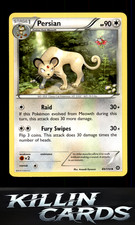 Persian 89/114 Pokemon Uncommon XY - Steam Siege Card NM