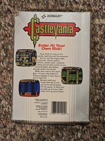 Castlevania (NES, 1987) - Solo scatola - NO GIOCO