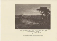 1976 Vintage CALIFORNIA "SUTTER'S MILL & CULLOMA VALLEY" COLOMA Lithograph 103