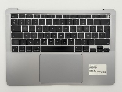 Apple Topcase für MacBook Air 13'' 2020, A2337, Sonstiges, Space Gray