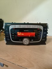 FORD SONY MP3 CAR RADIO  CD PLAYER MONDEO FOCUS CONNECT S MAX GALAXY