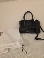 Gino Rossi black leather handbag