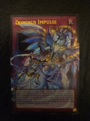 Konami Yu-Gi-Oh! Dominus Impulse Extended Art Ultra Rare Foil  BLGG-EN146 1st Ed