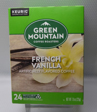 24 Green Mountain KEURIG Flavored Coffees K-CUP Pods Various flavors available.