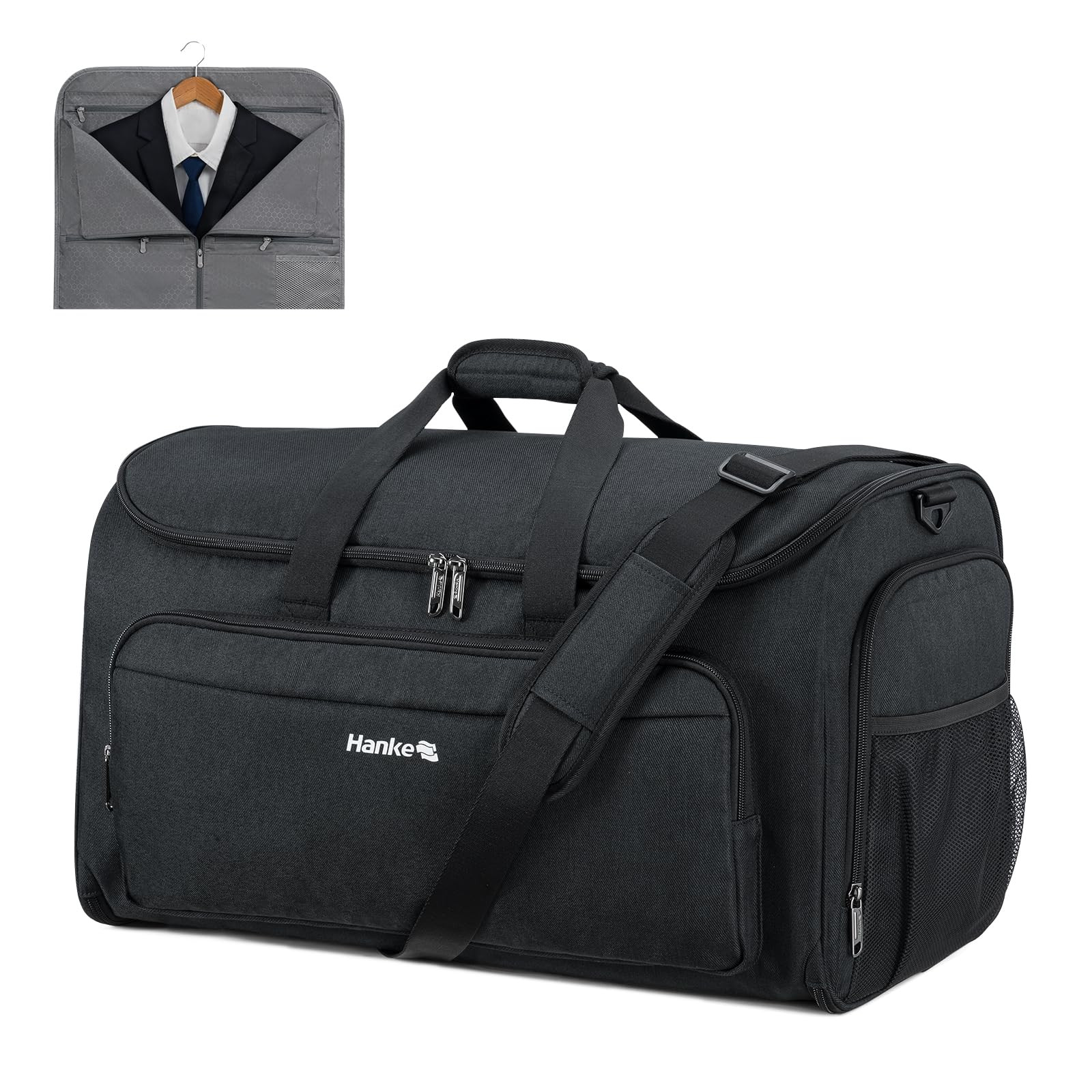 Convertible Carry-On Garment Duffle Bag for Travel & Weekend Getaways