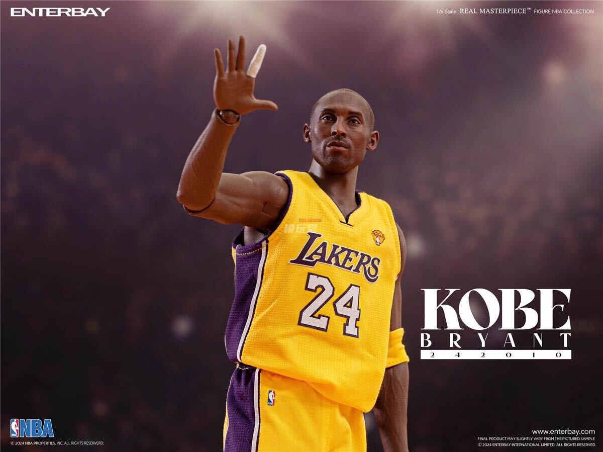 ENTERBAY 1/6 NBA Series Kobe Bryant 242010 Limited Edition Kobe