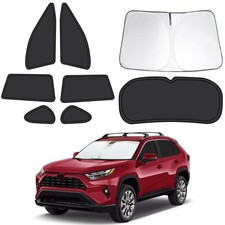 Car Window Shades for Toyota RAV4 20192025  UV Protection  Privacy Covers