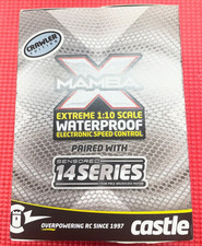 Castle Creations 010-0155-11 Mamba X 25.2V ESC W/ 1406-3800kV MOTOR - OPEN BOX