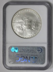 2007 P Jamestown Commorative Dollar NGC MS70