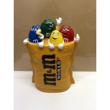 Tirelire M&M's, plastique 13 cm x 19 cm, personnage chocolat coloré amusant ZZ4