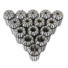 15Pc ER25 2MM to 16MM Spring Collet Set For CNC Engraving Machine Milling Lathe