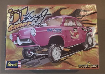 Revell Model King 1951 Henry J '51 Gasser 1/25 Scale Model Kit #85-2036