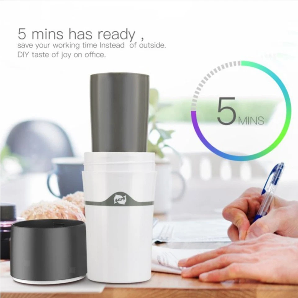 Portable Espresso Maker Single Serve Coffee Maker Travel Mug Compatible with