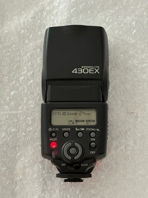 Canon Speedlite 430EX Shoe Mount Flash Tested Both On And Off The Camera