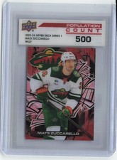 2025-26 Upper Deck Population Count 500 #PC-23 Mats Zuccarello Minnesota Wild