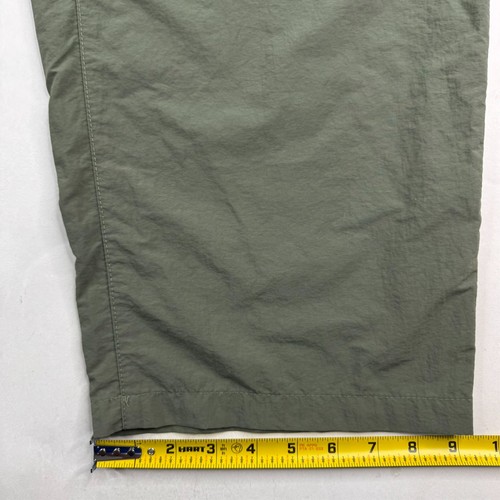 Columbia PFG Men XXL 36x32 Green 100% Nylon Drawstring Convertible Outdoor Pants - Picture 14 of 15