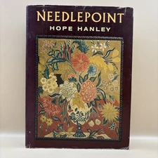 Needlepoint Hope Hanley 1964 Illustrated Needlework Arts and Photography HC