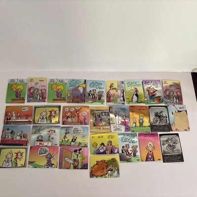 Lot of 28 1995 Bloom County Outland Trading Chromium Cards - Free Shipping