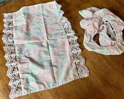 1993 Mattel Barbie Pretty Secrets Replacement Bedding Comforter Bedspread Set