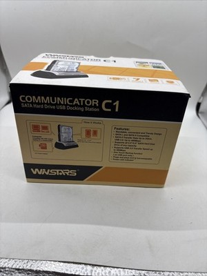 Brandneu Winstars Communicator C1 SATA Festplatte USB Dockingstation - CG P01
