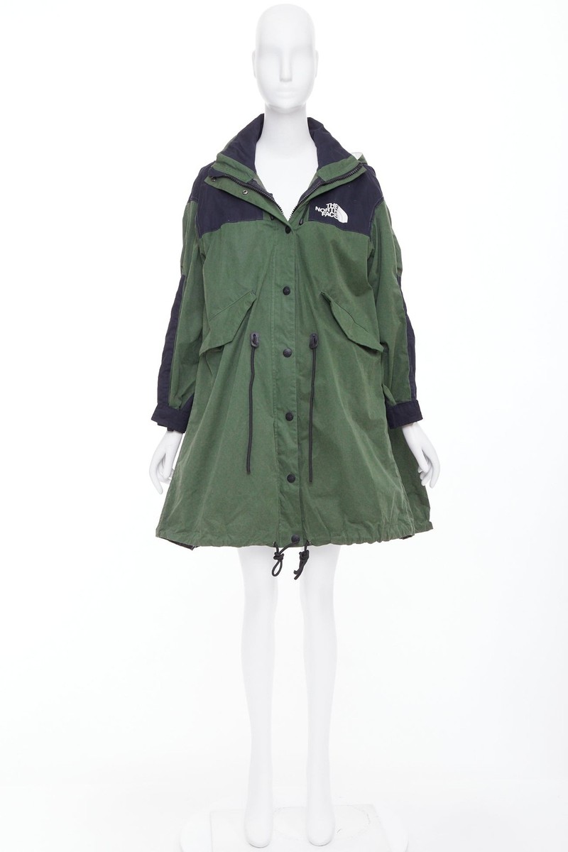 SACAI THE NORTH FACE 2017 Fishtail Mountain Parka green black