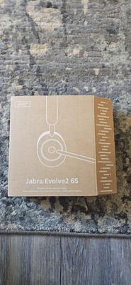 Jabra Evolve2 65 Wireless Bluetooth Stereo Headset, Black, USB Type A  