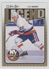 2009-10 O-Pee-Chee Legend Mike Bossy #595 HOF v6h
