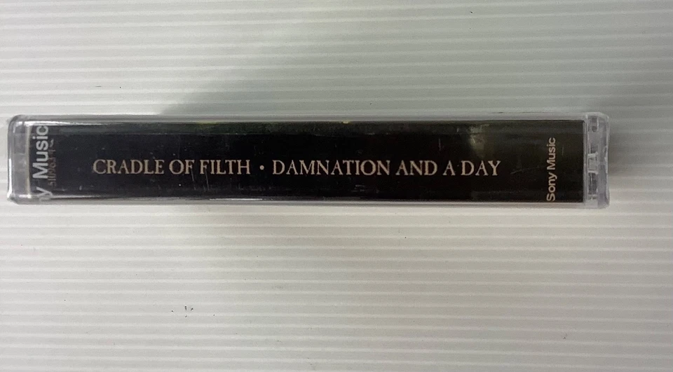 New Cradle of Filth Damnation And A Day Original Thailand Edition Cassette Seal - Image 3 of 3