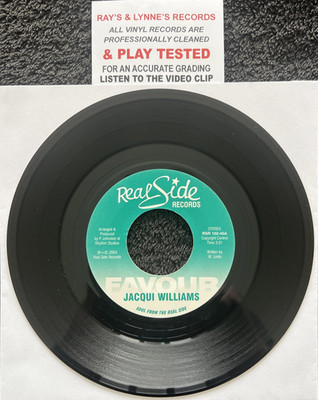 Jacqui Williams   Favour 7'' Vinyl 2004 MODERN SOUL CLEANED/TESTED EX VIDEO CLIP