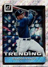 2022 Donruss #T-7 Wander Franco Trending Diamond