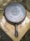 Vintage Griswold #8 LBL Cast Iron Skillet 704C