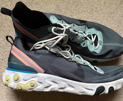 Nike React Element 55 Ocean Cube - Size 13