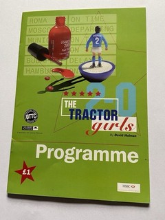Ipswich Town Tractor Girls 01/01/2002 Theatre Programme