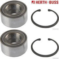 2X Radlagersatz Herth+Buss Jakoparts J4708015 2 Radlager Satz Links Rechts