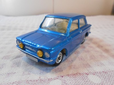 '' Hillman Imp  '' Corgi Toys 1:43 blau-metallic Unikat
