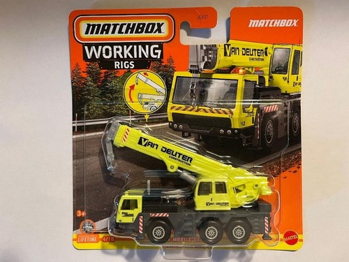 2024 Matchbox Working Rigs No.4 RW010 MBX Mobile Crane