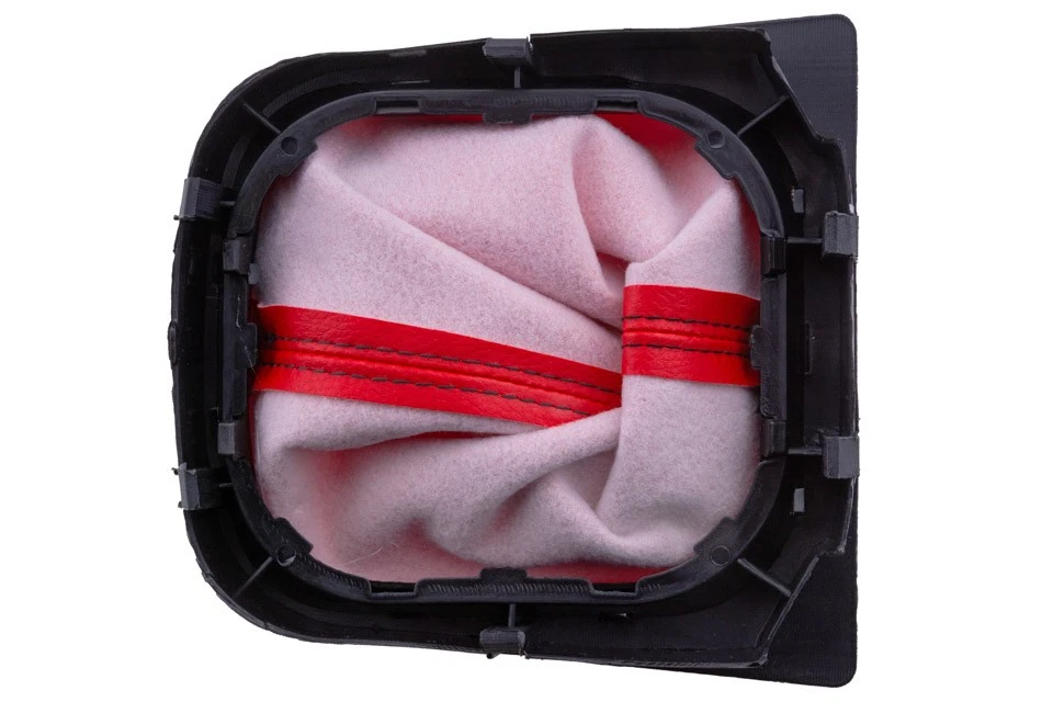 Pomello Del Cambio + Soffietto Per VW Golf Plus V Golf V VI Jetta VW040 - Immagine 3 di 3