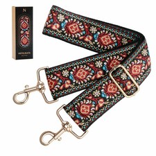 Purse Strap,2" Wide Shoulder Strap Adjustable Replacement,Multi-pattern Cross...