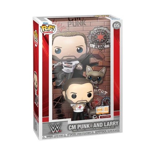Funko Pop WWE Covers CM Punk and Larry Grail Limited Edition 750 pcs. PRESALE