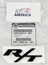 Black Rt Emblem For 2006-2026 Dodge Durango Mopar Oem Genuine 55112962aa Black Rt Emblem For 2006-2026 Dodge Durango Mopar Oem Genuine 55112962aa
