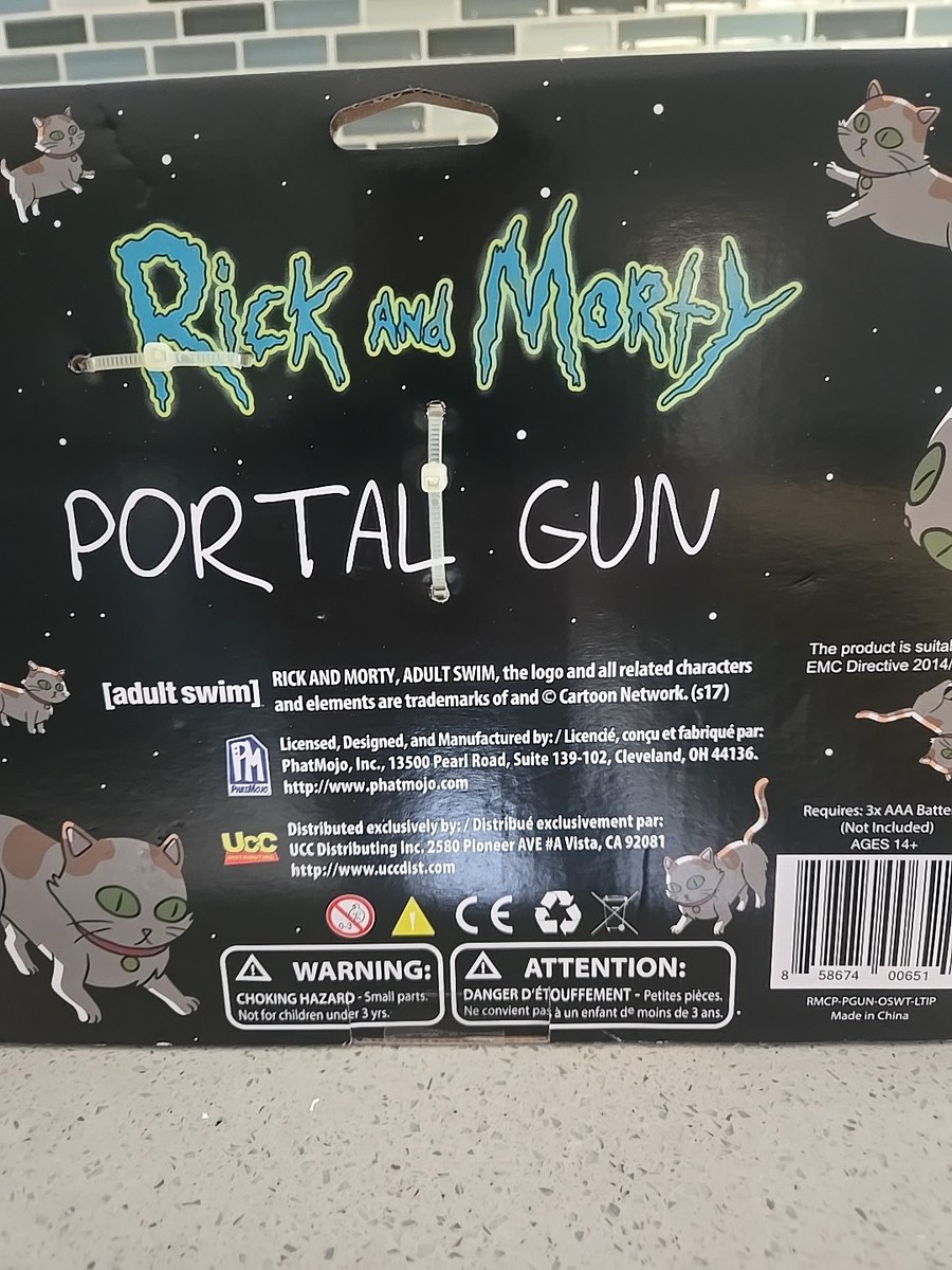 Official Rick and Morty Portal Gun Toy From Adult Swim 2day