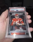 2019 PANINI PRIZM PATRICK MAHOMES II EMERGENT PSA 10 GEM MINT #EPM