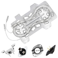 DC47-00019A Dryer Heating Element with DC96-00887A DC47-00018A fit for Samsung