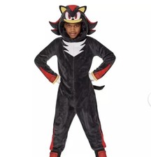 Spirit Halloween Kids Shadow Costume Sonic the Hedgehog Youth S Jumpsuit