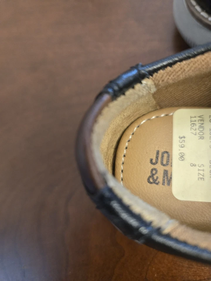 Zapatos de vestir de cuero negro talla 8 para niños pequeños ligeramente usados en excelente estado Foto 3 de 4