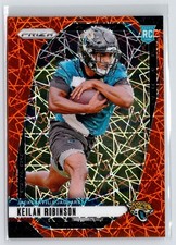 2024 Panini Prizm - Rookies Keilan Robinson #361 Lazer Prizm (RC) Jaguars