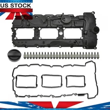 For BMW N55 135i 335i 535i 640i 740i X3 X5 X6 11127570292 Valve Cover W/Gasket