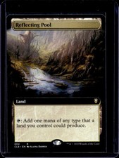 Magic The Gathering MTG Reflecting Pool Extended Art Foil #604