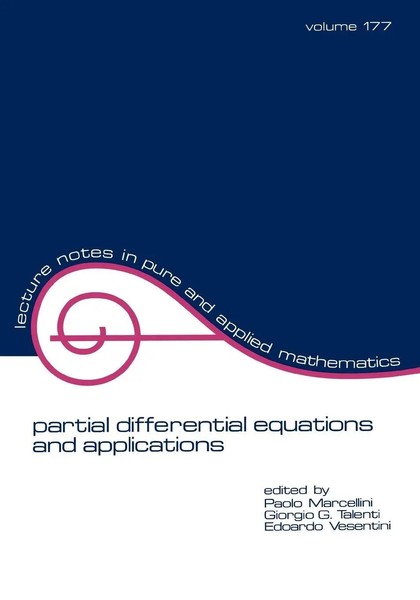 Giorgio Talenti (U. A.) | Partial Differential Equations And Applications | Buch-image