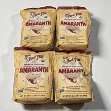 4 PACK Amaranth Organic Bobs Red Mill 24 oz Bag - Gluten Free